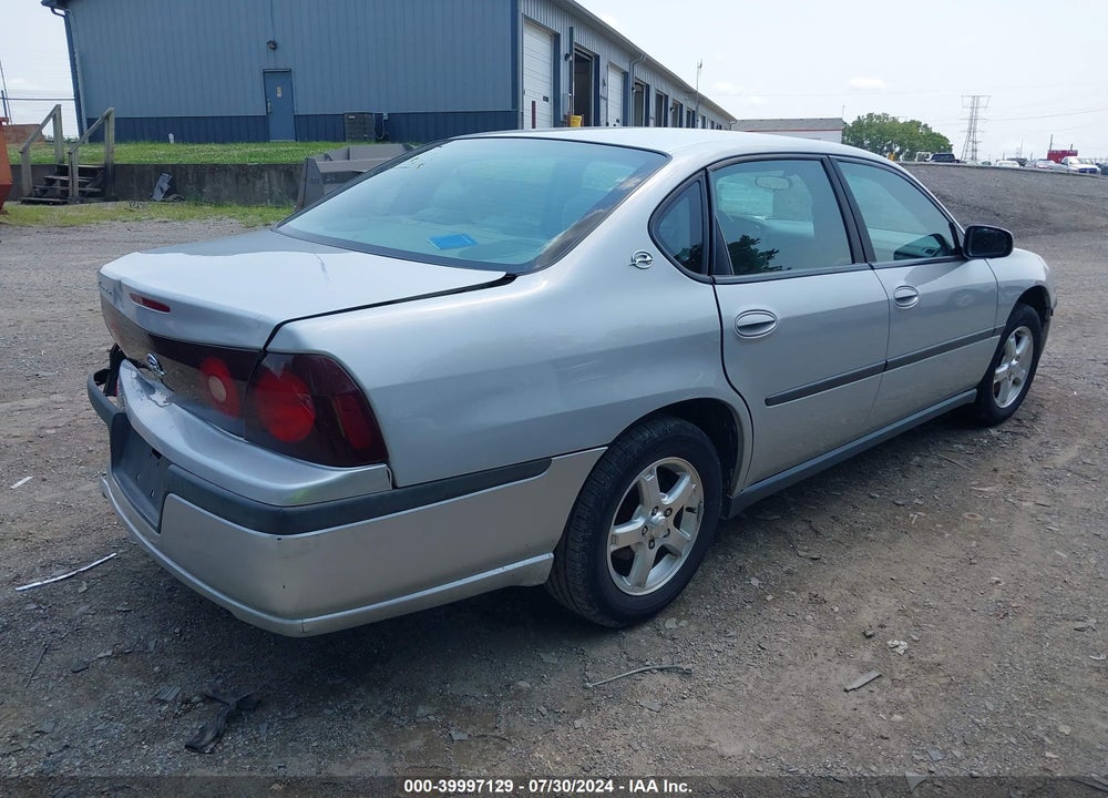 2003 CHEVROLET IMPALA VIN: 2G1WF52E439188233