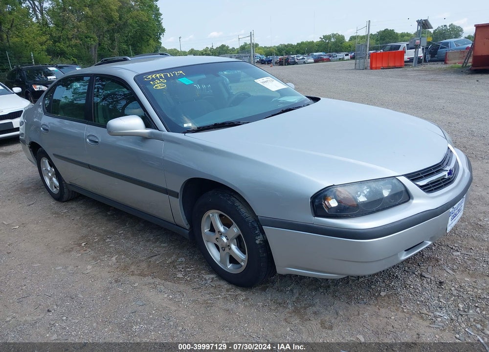 2003 CHEVROLET IMPALA VIN: 2G1WF52E439188233