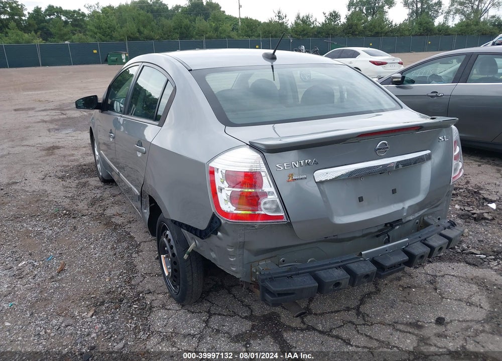 2011 NISSAN SENTRA 2.0SL VIN: 3N1AB6AP8BL650815