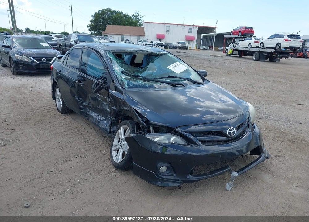 2013 TOYOTA COROLLA S VIN: 2T1BU4EE7DC102660