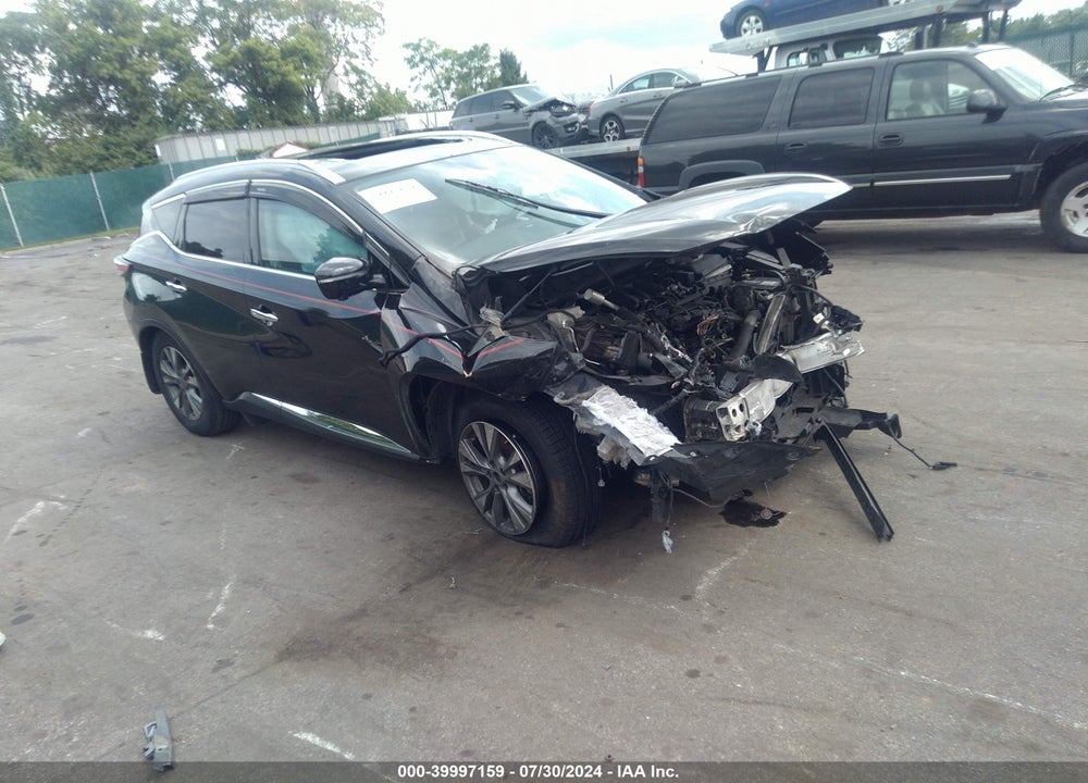 2015 NISSAN MURANO SL VIN: 5N1AZ2MH1FN244012