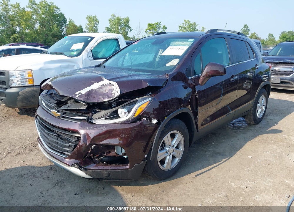 2020 CHEVROLET TRAX FWD LT VIN: KL7CJLSB2LB346650