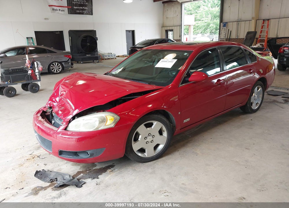 2007 CHEVROLET IMPALA  SS VIN: 2G1WD58C079133683