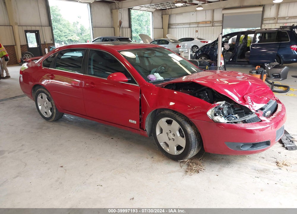 2007 CHEVROLET IMPALA  SS VIN: 2G1WD58C079133683