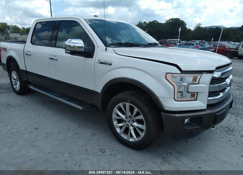 2016 FORD F-150 LARIAT VIN: 1FTEW1EF4GFA42671