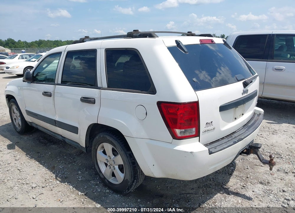 2005 JEEP GRAND CHEROKEE LAREDO VIN: 1J4GR48KX5C707642