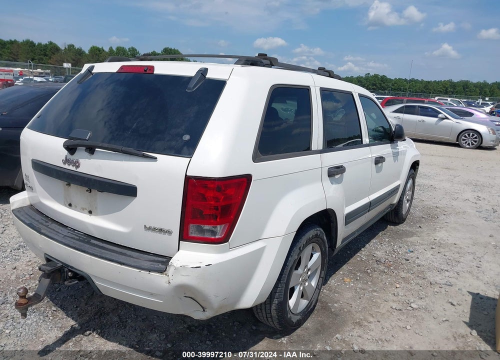 2005 JEEP GRAND CHEROKEE LAREDO VIN: 1J4GR48KX5C707642