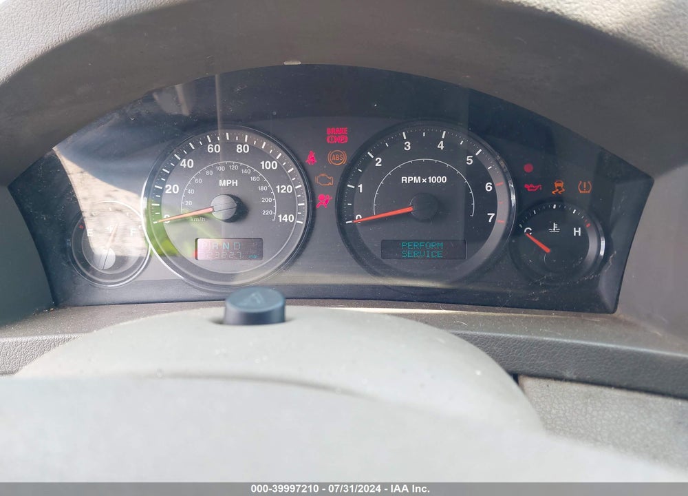 2005 JEEP GRAND CHEROKEE LAREDO VIN: 1J4GR48KX5C707642