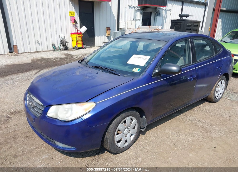 2008 HYUNDAI ELANTRA GLS/SE VIN: KMHDU46D28U481764