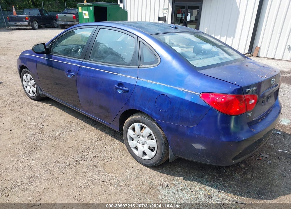 2008 HYUNDAI ELANTRA GLS/SE VIN: KMHDU46D28U481764