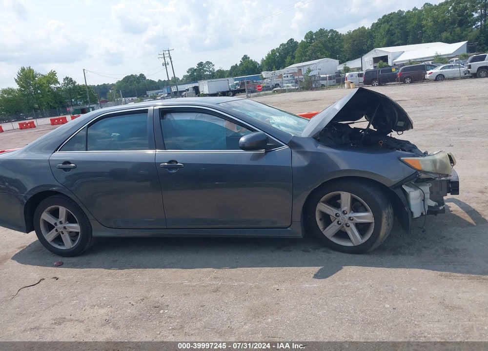2012 TOYOTA CAMRY SE VIN: 4T1BF1FK9CU022383