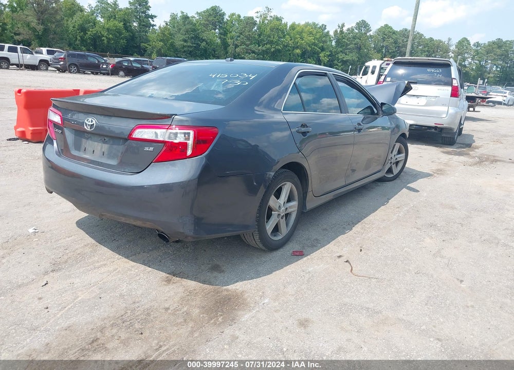 2012 TOYOTA CAMRY SE VIN: 4T1BF1FK9CU022383