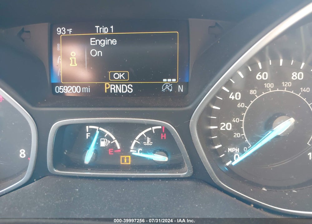 2017 FORD ESCAPE TITANIUM VIN: 1FMCU9J94HUE34358