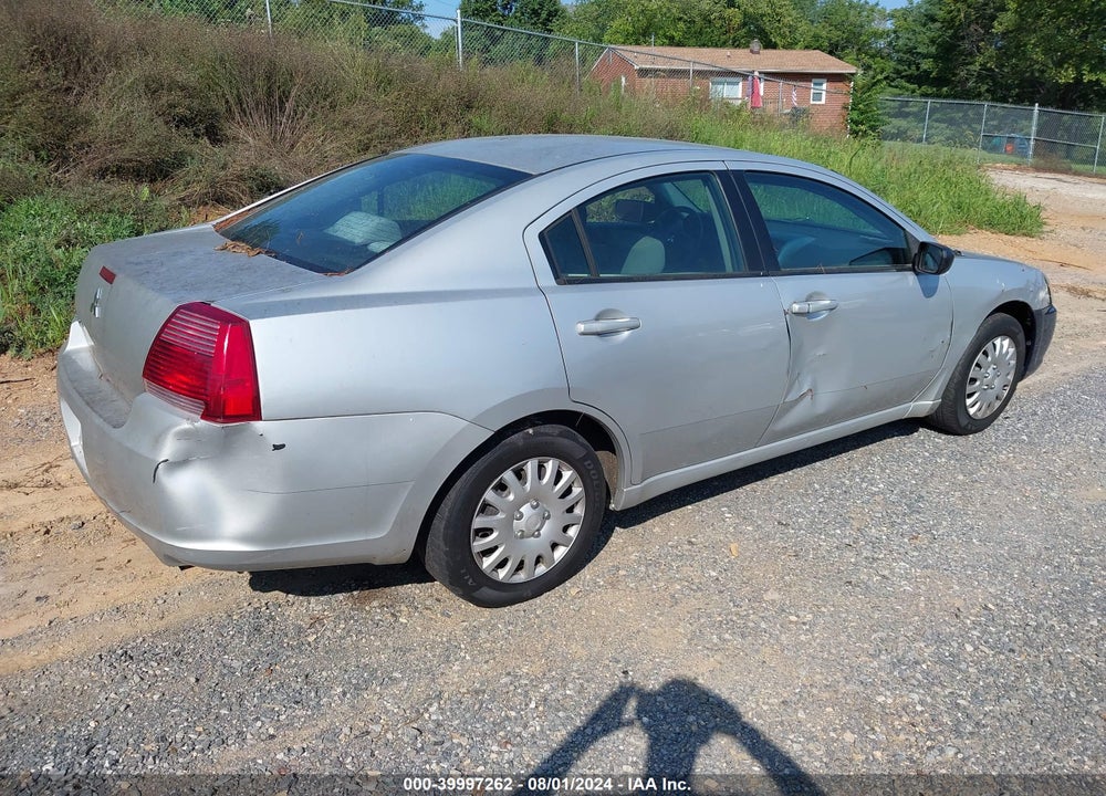 2007 MITSUBISHI GALANT ES/SE VIN: 4A3AB36F37E054494