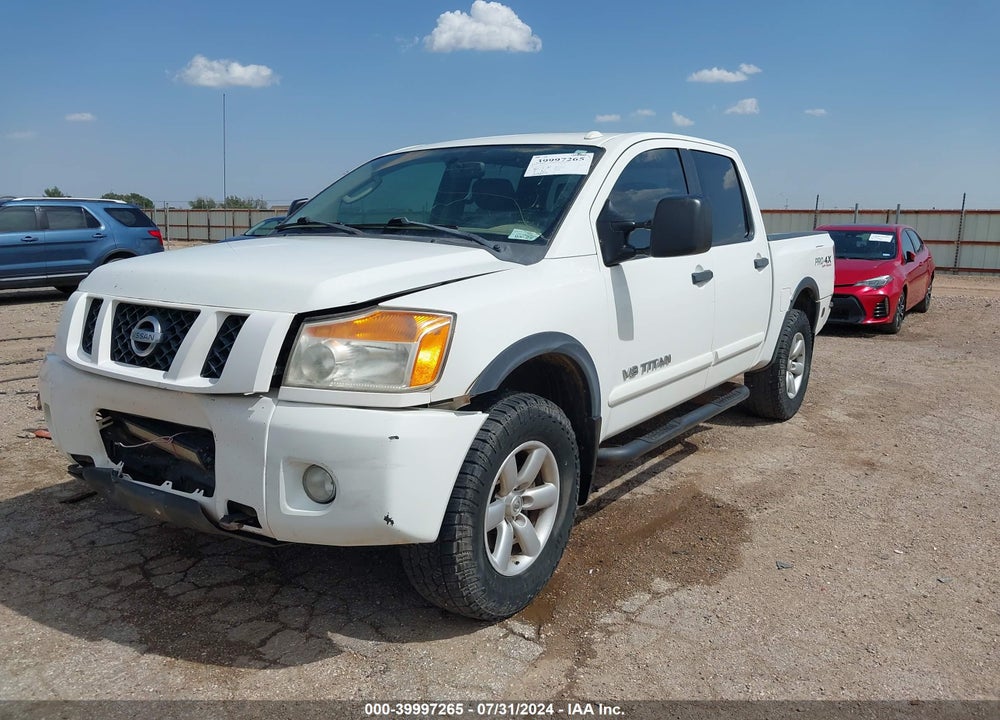 2010 NISSAN TITAN PRO-4X VIN: 1N6BA0EC1AN308157