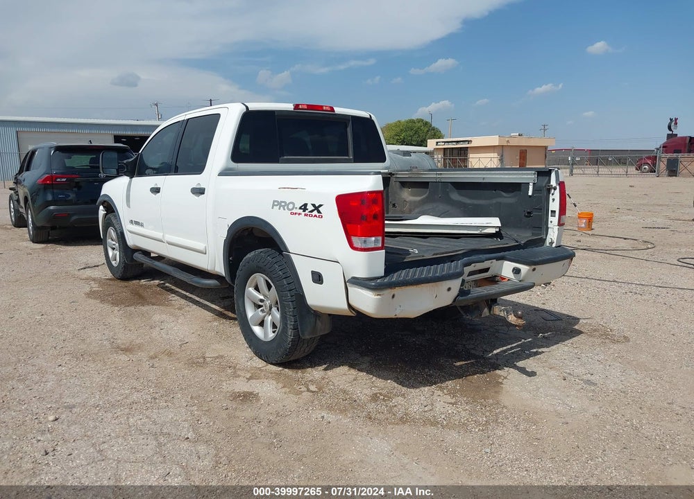 2010 NISSAN TITAN PRO-4X VIN: 1N6BA0EC1AN308157