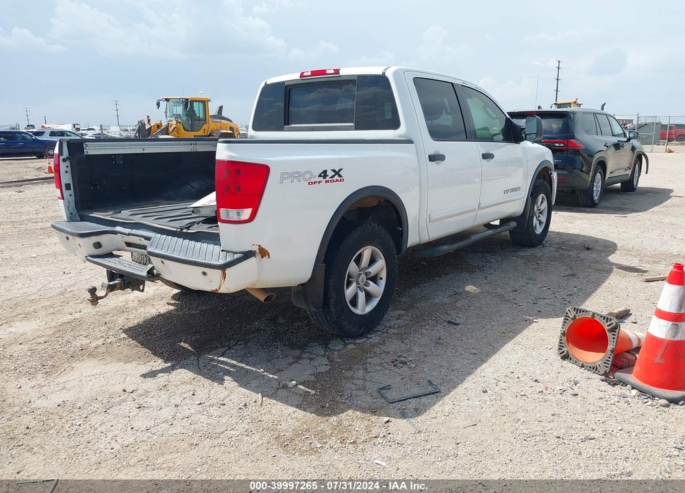 2010 NISSAN TITAN PRO-4X VIN: 1N6BA0EC1AN308157