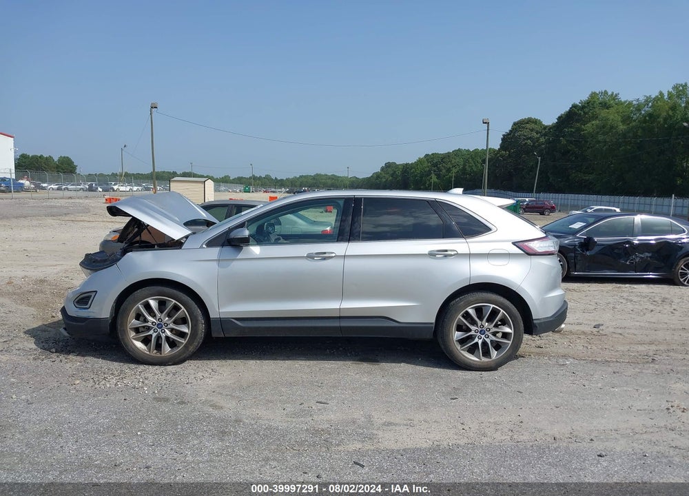 2017 FORD EDGE TITANIUM VIN: 2FMPK4K85HBB40666