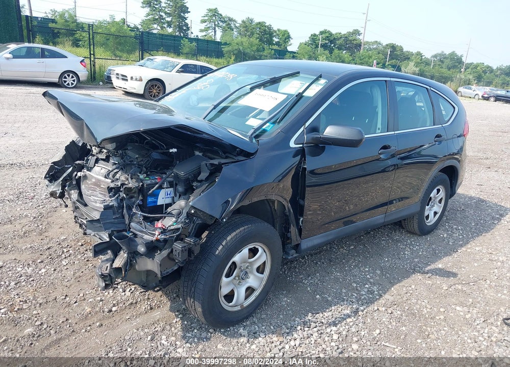 2016 HONDA CR-V LX VIN: 5J6RM4H37GL130183