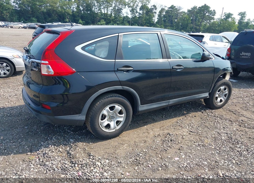 2016 HONDA CR-V LX VIN: 5J6RM4H37GL130183