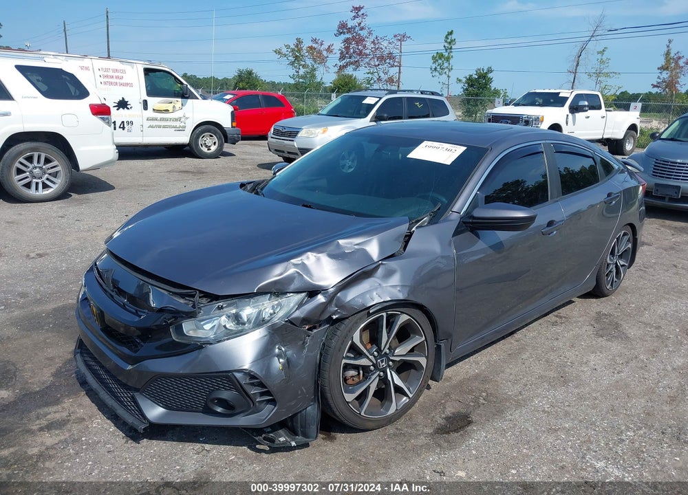2018 HONDA CIVIC SI VIN: 2HGFC1E51JH702743