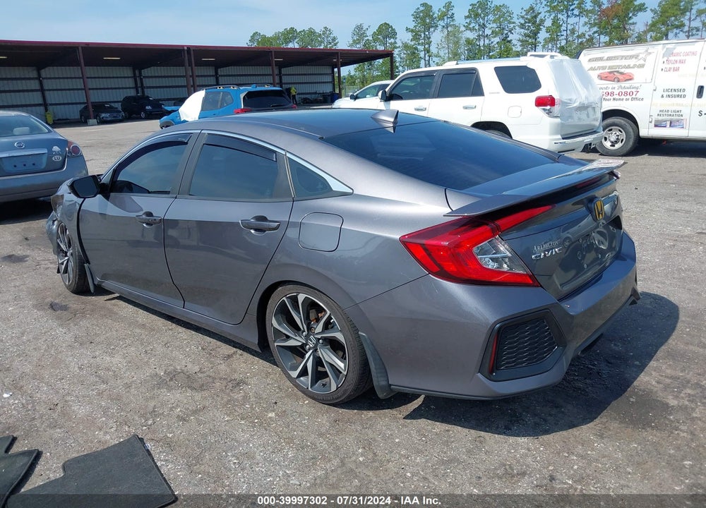 2018 HONDA CIVIC SI VIN: 2HGFC1E51JH702743