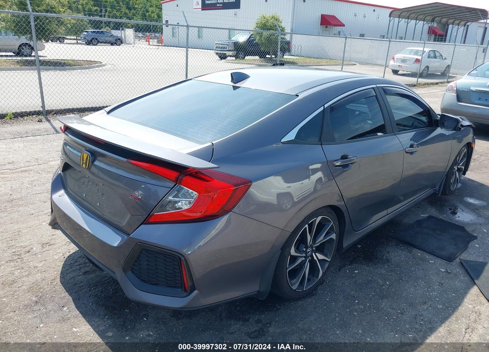 2018 HONDA CIVIC SI VIN: 2HGFC1E51JH702743