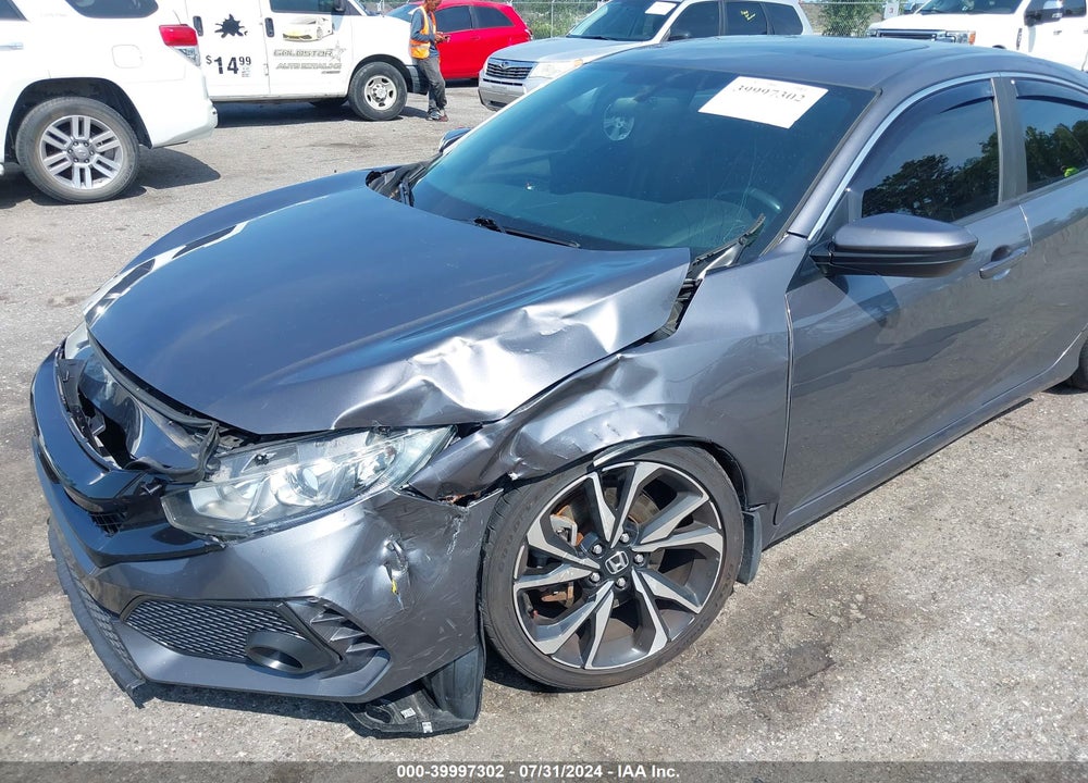 2018 HONDA CIVIC SI VIN: 2HGFC1E51JH702743