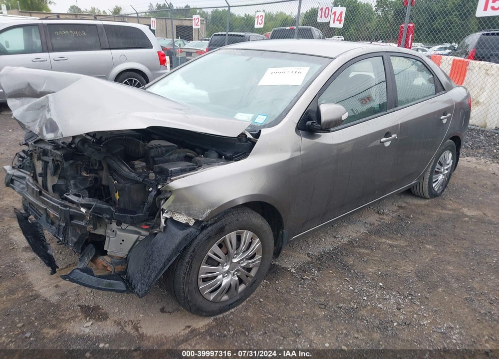 2010 KIA FORTE EX VIN: KNAFU4A25A5262006