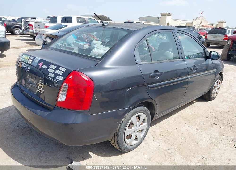 2011 HYUNDAI ACCENT GLS VIN: KMHCN4AC5BU609476