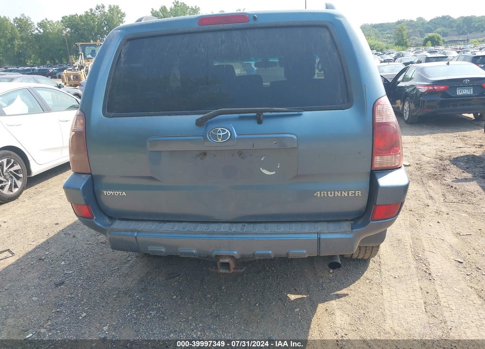 2005 TOYOTA 4RUNNER SR5 V6 VIN: JTEBU14RX50070992