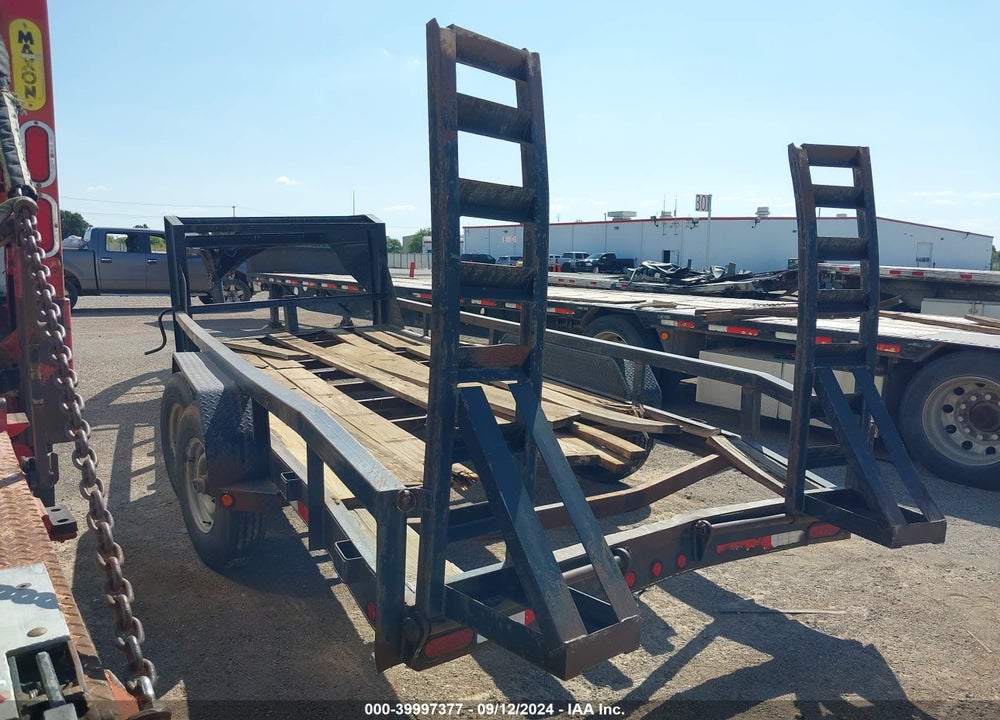 2015 BIG TEX TRAILER CO INC UTILITY TRAILER VIN: 4H4K2202091008605