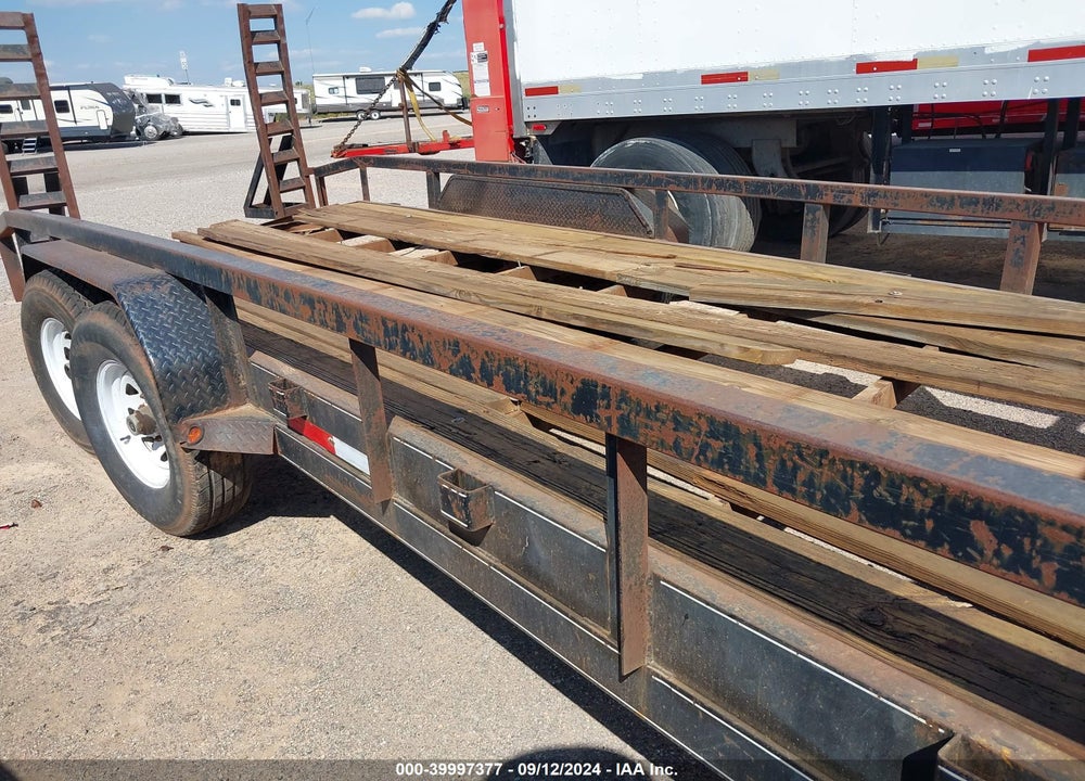 2015 BIG TEX TRAILER CO INC UTILITY TRAILER VIN: 4H4K2202091008605