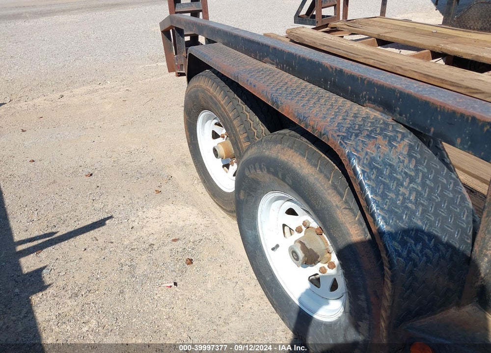 2015 BIG TEX TRAILER CO INC UTILITY TRAILER VIN: 4H4K2202091008605