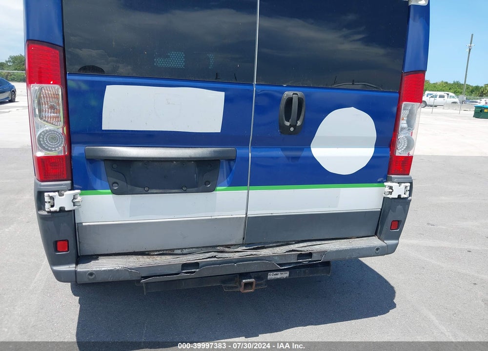 2015 RAM PROMASTER 2500 HIGH ROOF VIN: 3C6TRVDD1FE508661
