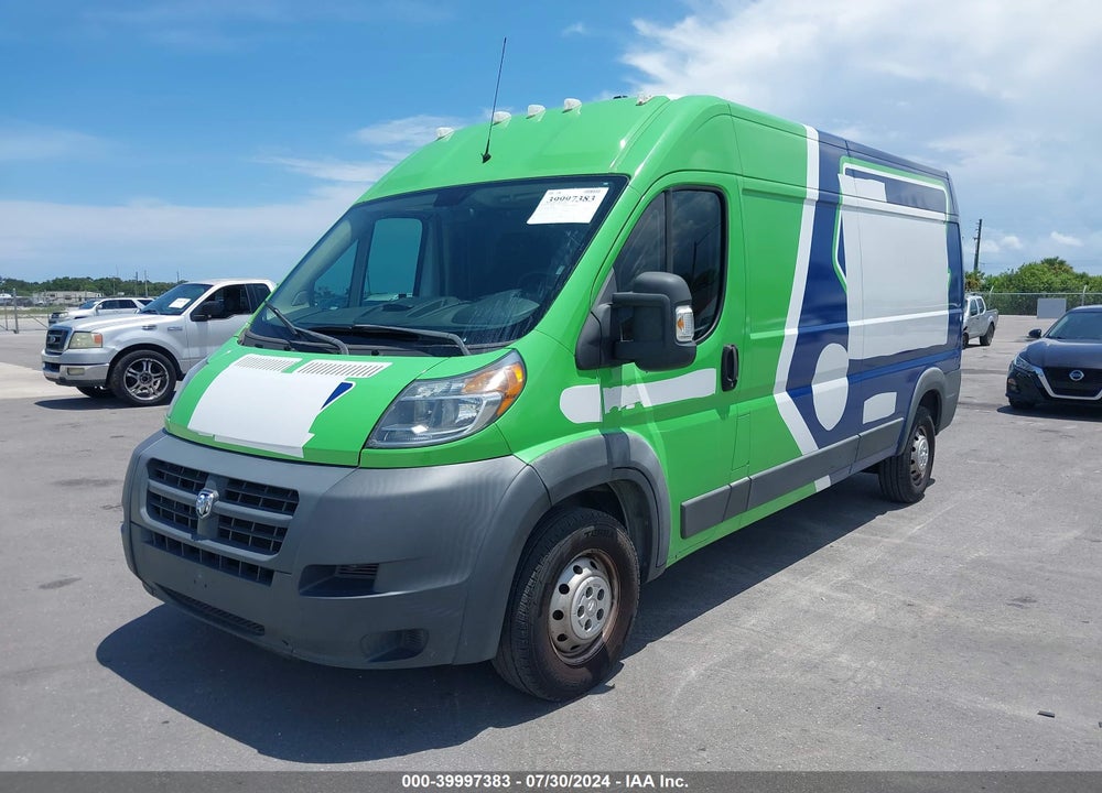 2015 RAM PROMASTER 2500 HIGH ROOF VIN: 3C6TRVDD1FE508661