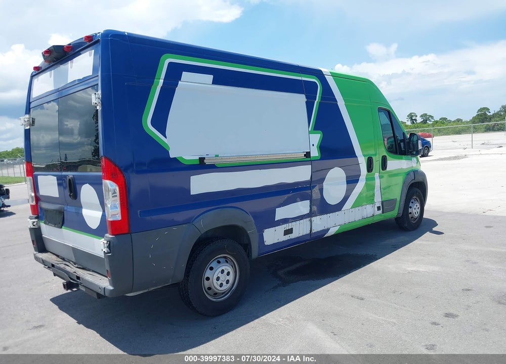 2015 RAM PROMASTER 2500 HIGH ROOF VIN: 3C6TRVDD1FE508661