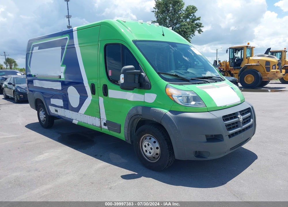 2015 RAM PROMASTER 2500 HIGH ROOF VIN: 3C6TRVDD1FE508661
