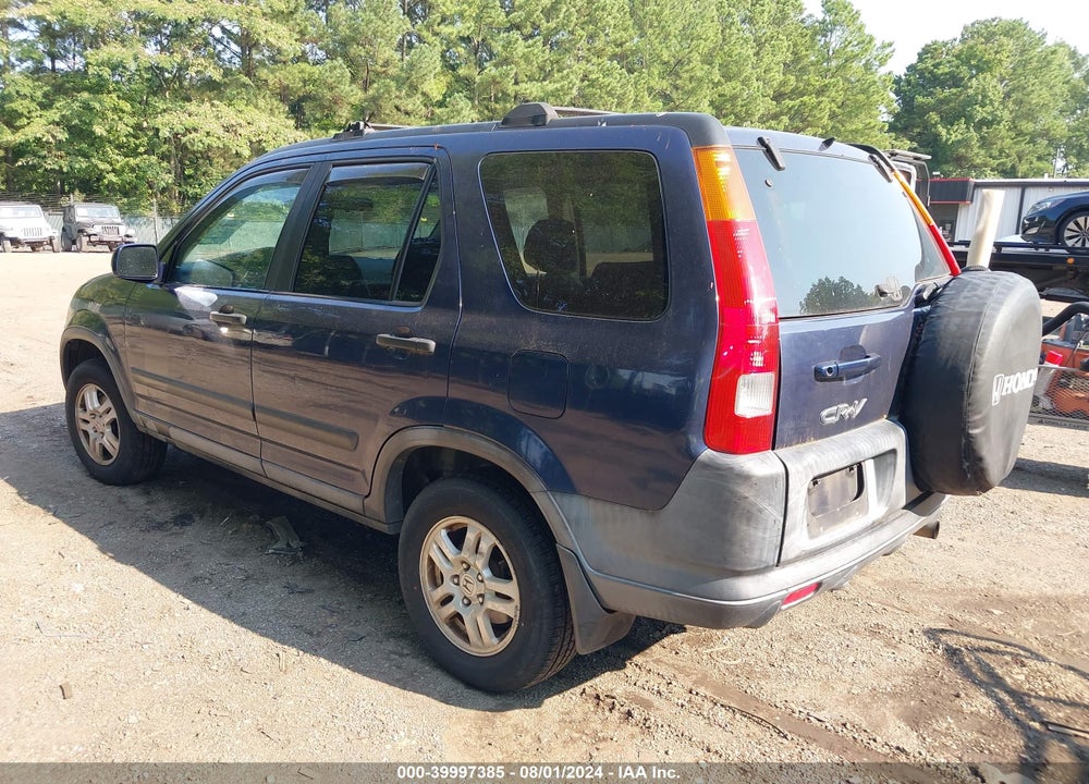 2003 HONDA CR-V EX VIN: SHSRD78883U139497