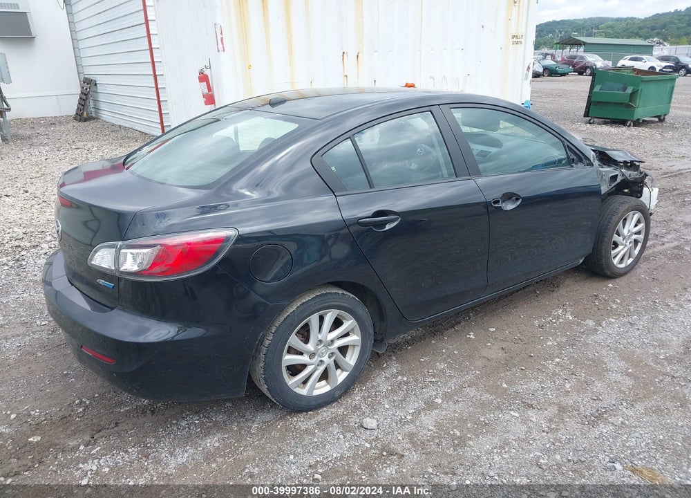 2012 MAZDA 3 I GRAND TOURING VIN: JM1BL1W84C1655859