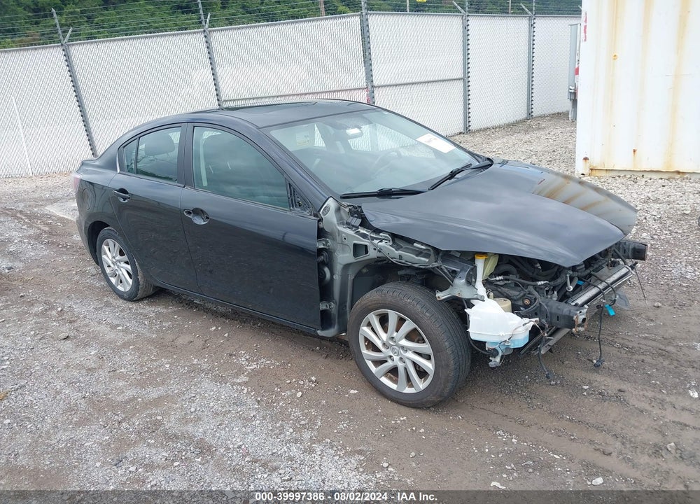 2012 MAZDA 3 I GRAND TOURING VIN: JM1BL1W84C1655859