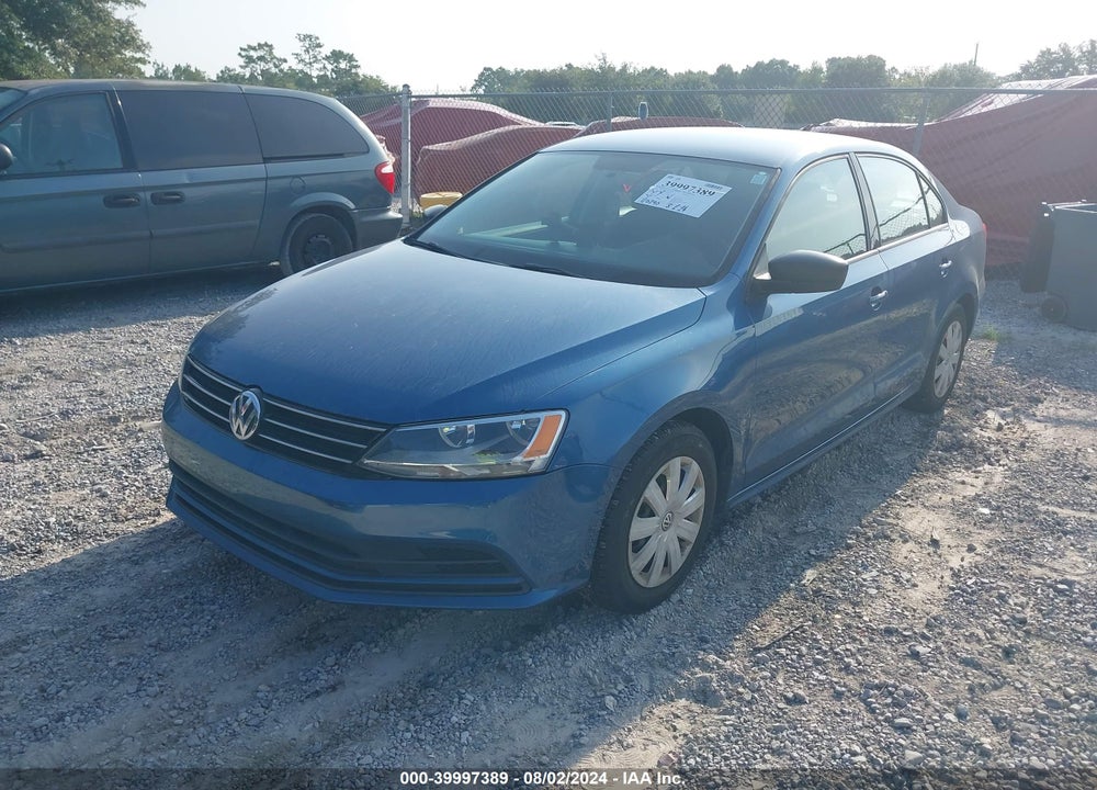 2015 VOLKSWAGEN JETTA 2.0L S VIN: 3VW2K7AJXFM271959