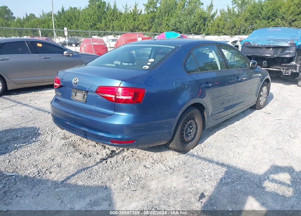 2015 VOLKSWAGEN JETTA 2.0L S VIN: 3VW2K7AJXFM271959