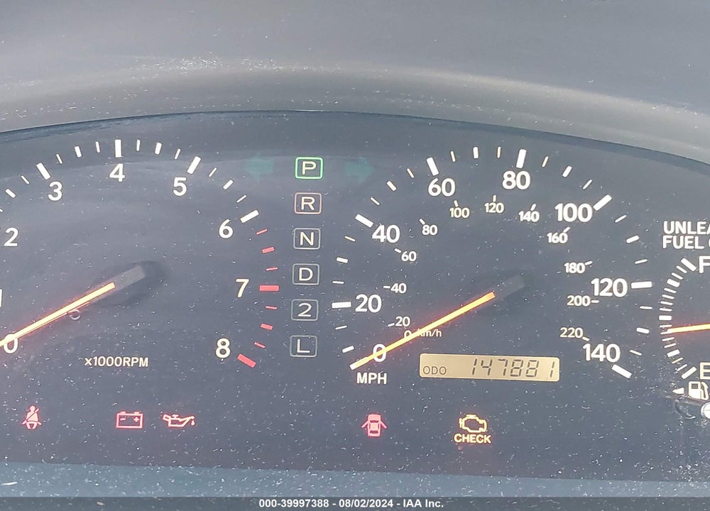 2001 LEXUS ES 300 VIN: JT8BF28G710305323