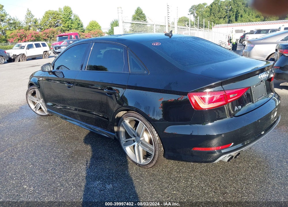 2016 AUDI A3 1.8T PREMIUM VIN: WAUA7GFF3G1095725