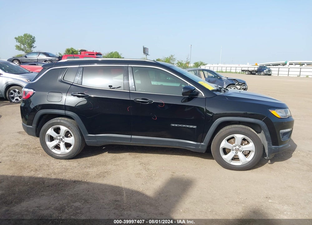 2020 JEEP COMPASS LATITUDE FWD VIN: 3C4NJCBB7LT166218
