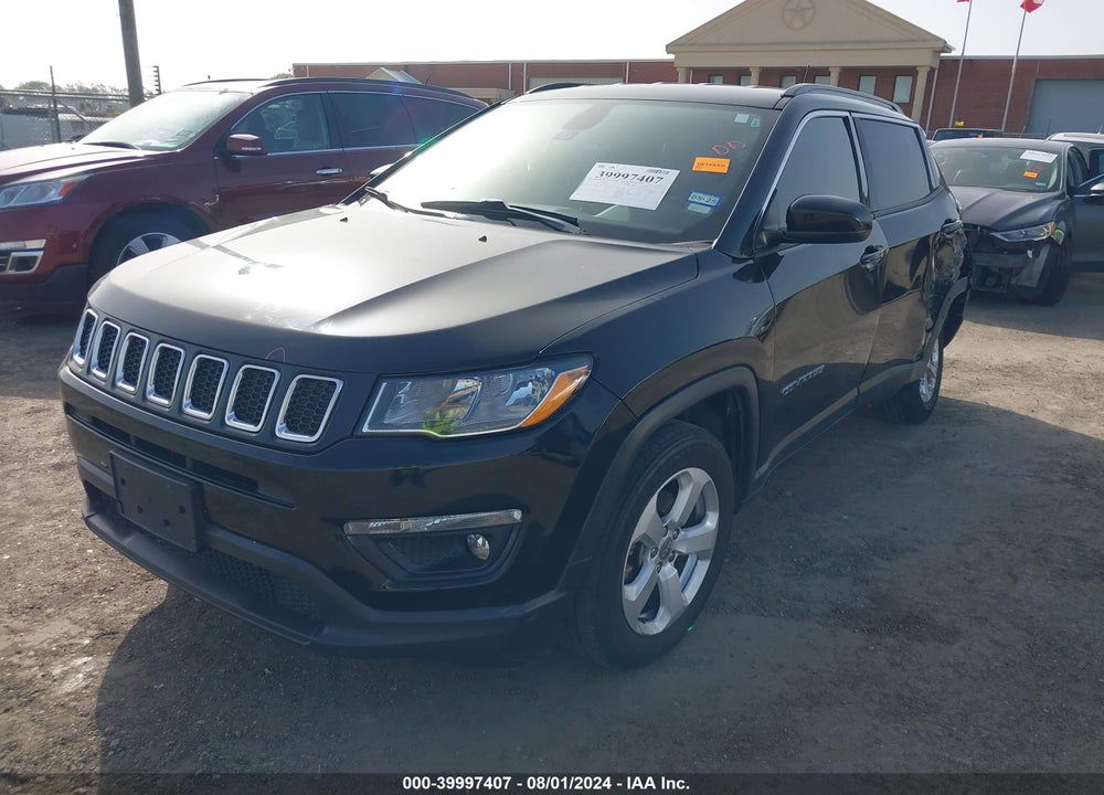 2020 JEEP COMPASS LATITUDE FWD VIN: 3C4NJCBB7LT166218