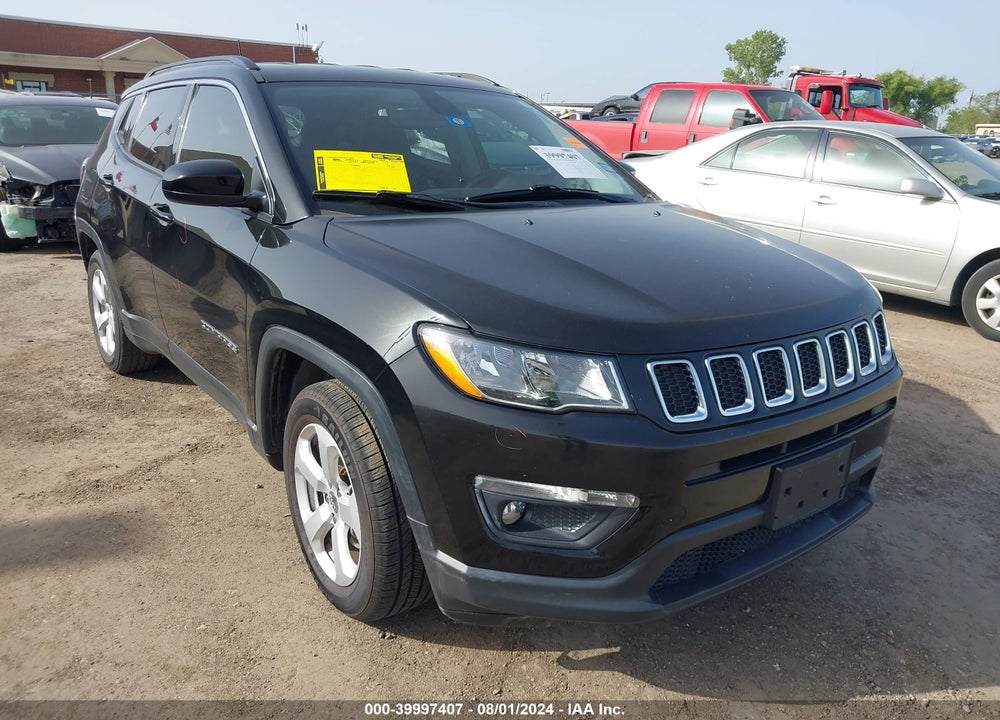 2020 JEEP COMPASS LATITUDE FWD VIN: 3C4NJCBB7LT166218