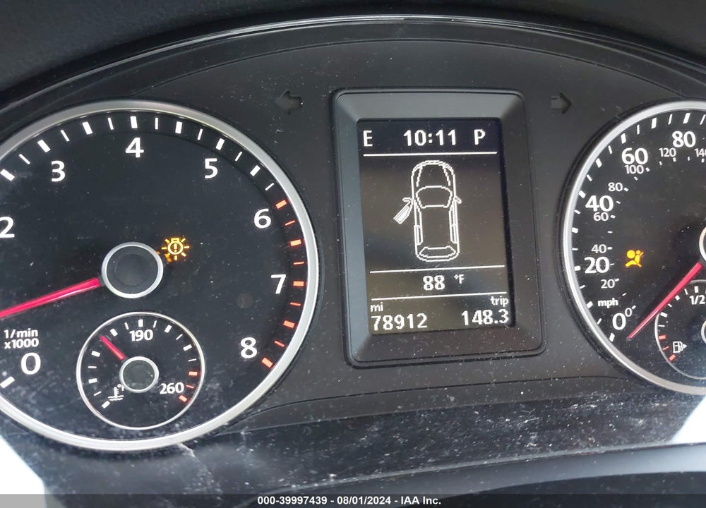 2015 VOLKSWAGEN TIGUAN S VIN: WVGBV7AX6FW585683