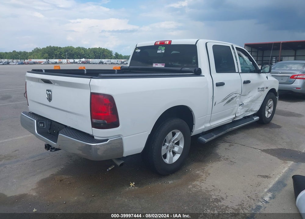 2018 RAM 1500 TRADESMAN 4X2 5'7 BOX VIN: 3C6RR6KT4JG219099